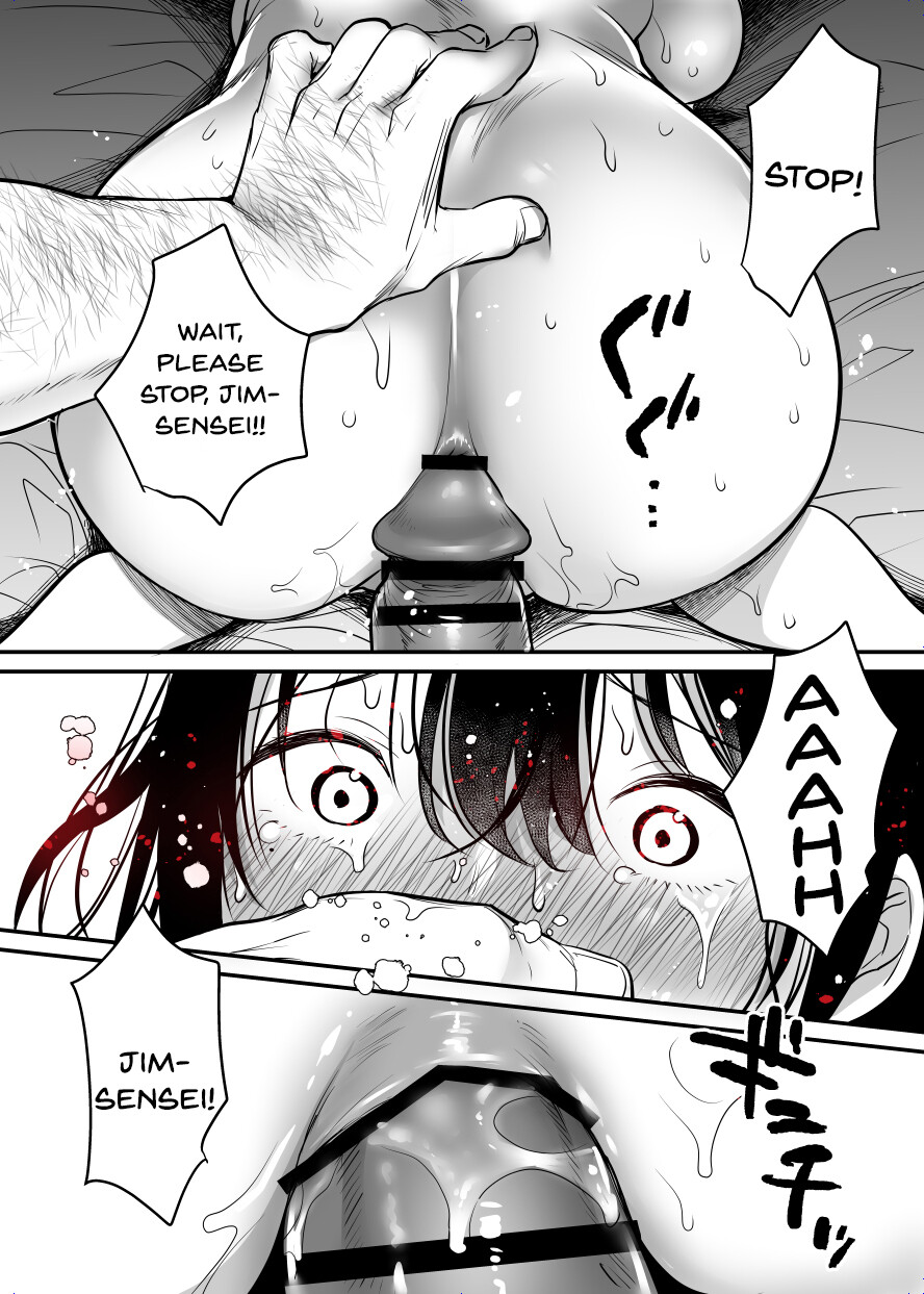 Hentai Manga Comic-I can't escape from Mr. Jim - A middle-aged foreign man is always hanging out with me-Read-88